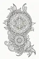 Imagine a forearm tattoo that seamlessly blends traditional Sri Lankan artistry with a modern twist. At its core, this d tattoo design idea