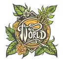 Thai text: Spicy Sugarcane Juice Wrld tattoo design idea