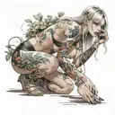 slut spread legs nude girl sexy anime  girl squatting pissing down my arm  tattoo design idea