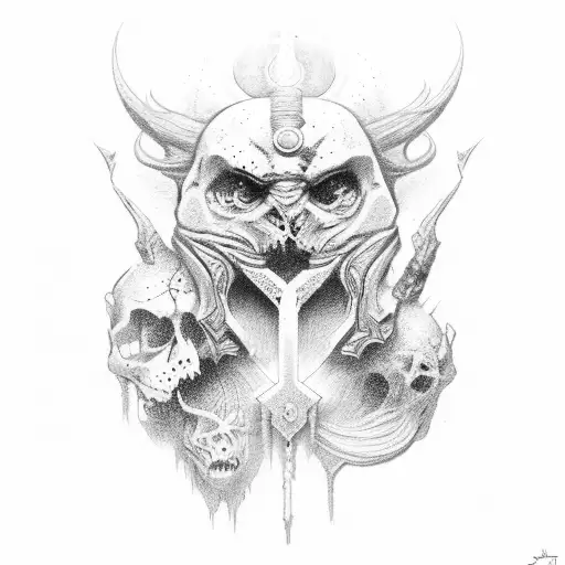 No gods, no masters tattoo design idea