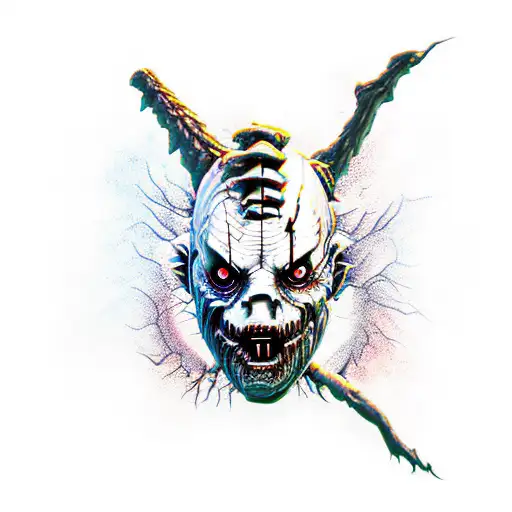 dead by daylight oni tattoo design idea