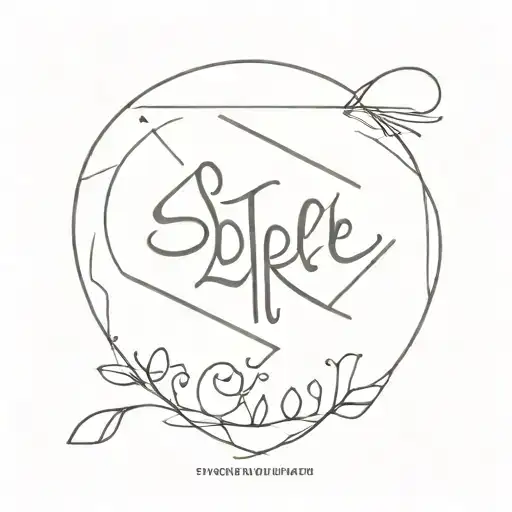 small tatto for sobriety date tattoo design idea