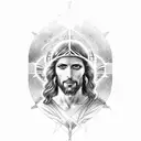 Jesus anagram  tattoo design idea