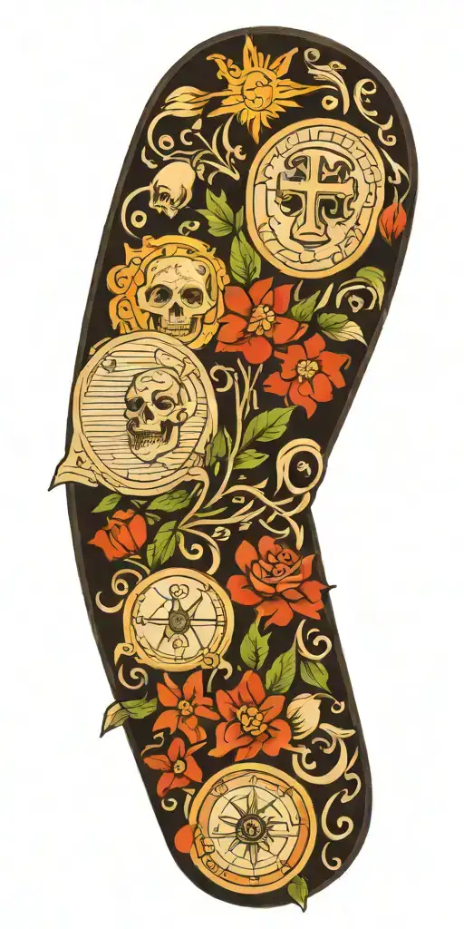 biblical tattoo design idea