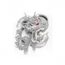 Life stages from birth to death tattoo design idea