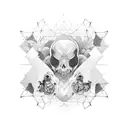 numb feelings tattoo design idea