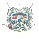 numb tattoo design idea