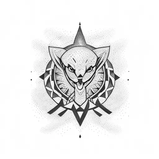 text "Courage" in Punjabi language  tattoo design idea