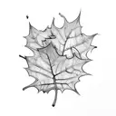 ivy leaves vine tattoo design idea