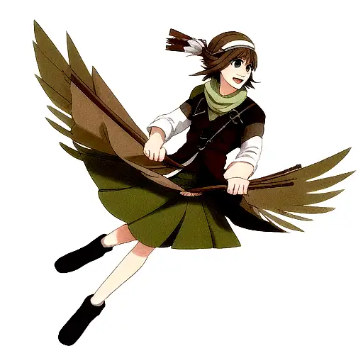 Sparrow tattoo design idea