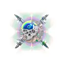 hustler money relentless tattoo design idea