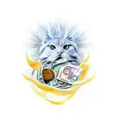 hustler money relentless tattoo design idea