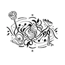 culinary tattoo design idea