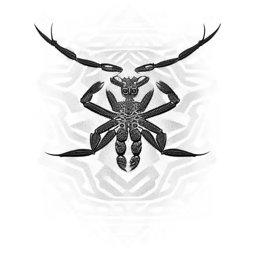 haida spider tattoo design idea