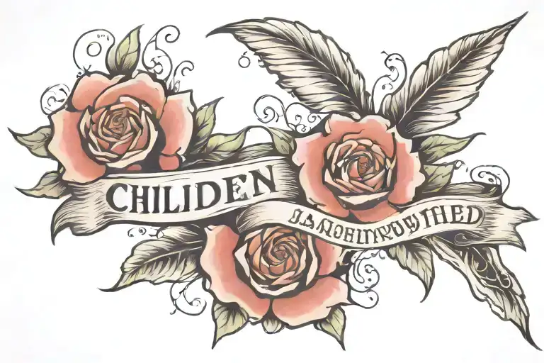 text written across fore arm "children who need love the most will ask for it in the least appropriate way" tattoo design idea