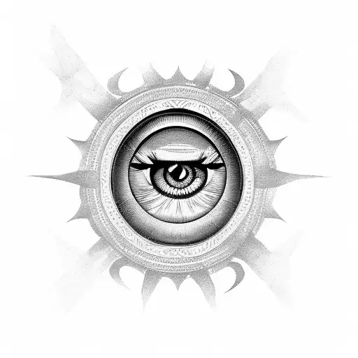 Eye of Horus tattoo design idea