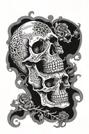 skull Bvb tattoo design idea
