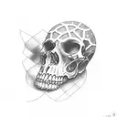 memento mori  tattoo design idea