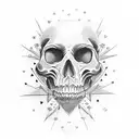 memento mori  tattoo design idea