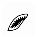 jaws tattoo design idea