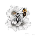 Honey Bee tattoo design idea