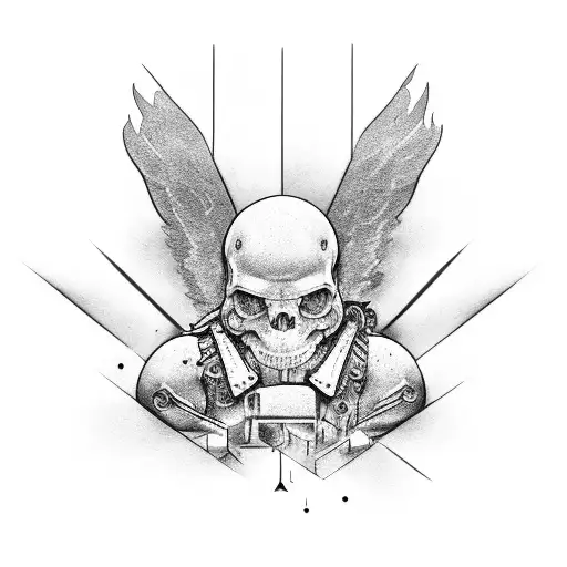 empty tomb  tattoo design idea