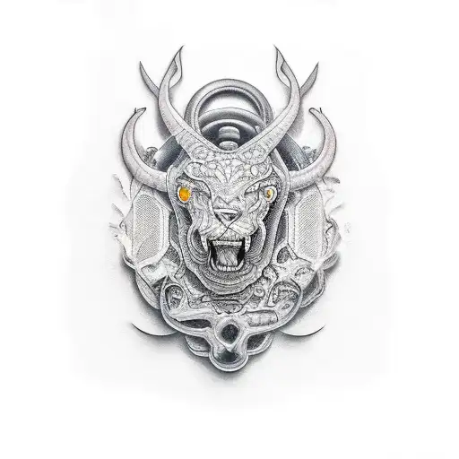 car tattoo design idea