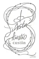 "austin" cursive writing tattoo design idea