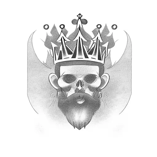 King's Crown tattoo design idea