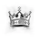 King's Crown tattoo design idea