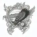 norway tattoo design idea