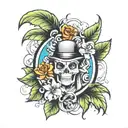 Property of Daddy tattoo design idea