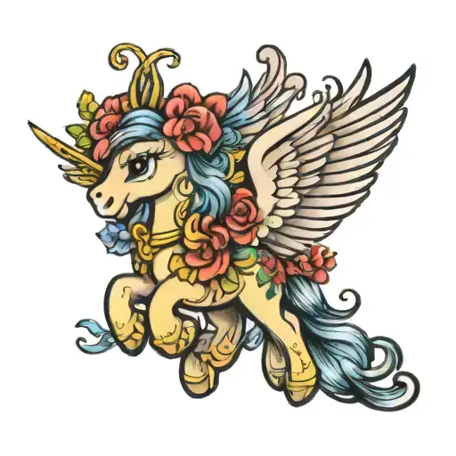 My little pony tattoo design idea