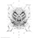 Trust the process tattoo design idea