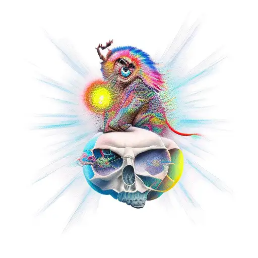 future self building current self  tattoo design idea