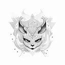 bluey tattoo design idea