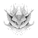 bluey tattoo design idea