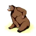 Bear tattoo design idea