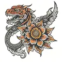 Tamil tattoo design idea