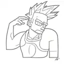 Bart tattoo design idea
