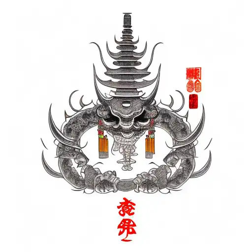 crossroads tattoo design idea