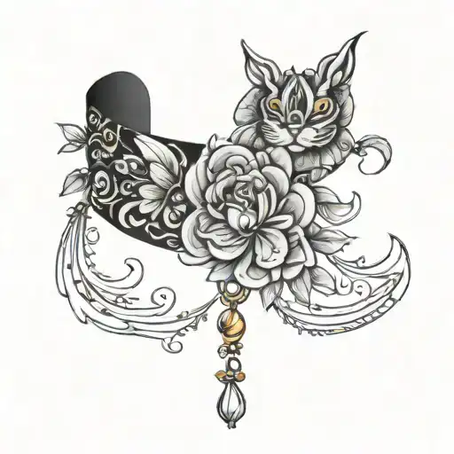 choker tattoo design idea