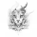 7 heavenly virtues tattoo design idea