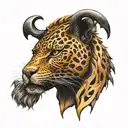  casco pantera tattoo design idea