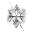 cool arrow crossing each other tattoo design idea