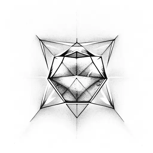 diamond on top of a Pioneer turntable tattoo design idea