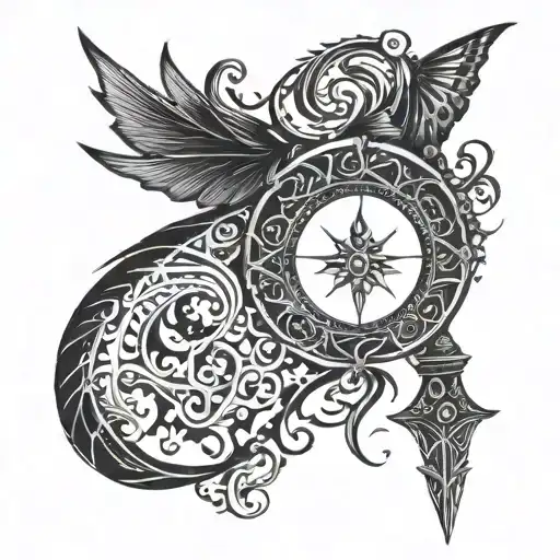 malenia blade of miquella from elden ring tattoo tattoo design idea