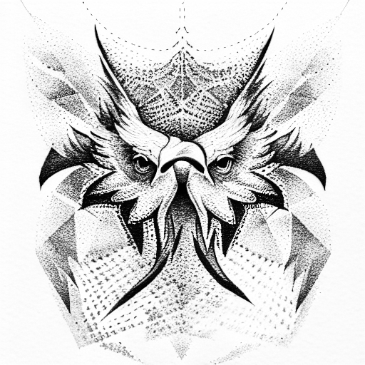 Eagle tattoo design idea