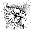 Eagle tattoo design idea