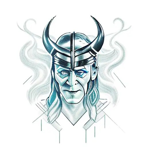 loki  tattoo design idea